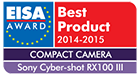EISA award Sony Cybershot HX50