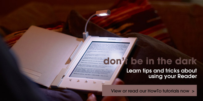 HowTo Tutorials for using your Reader
