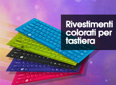 Rivestimenti colorati per tastiera