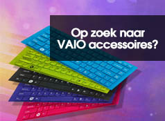 Kleurrijke skins voor uw VAIO-toetsenbord