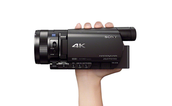 Caméscope 4K petit format avec Wi-Fi®, FDR-AX33